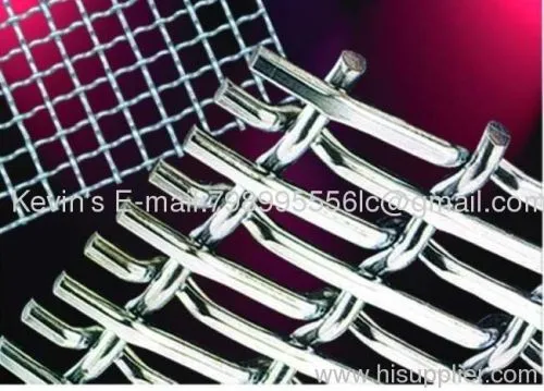 Low Carbon Steel Wire Crimped Mesh / 
