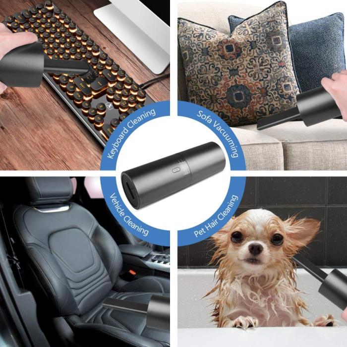 Mini Handheld Vacuum Επαναφορτιζόμενη επαναφορτιζόμενη μπαταρία USB