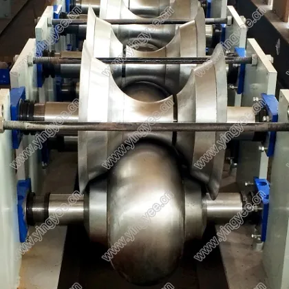 Roof ridge tiles building materials machinery metal roof ridge roll forming machine
