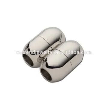Cheap fashion stanless steel leather cord bracelet screw clasp ,can make to custom design