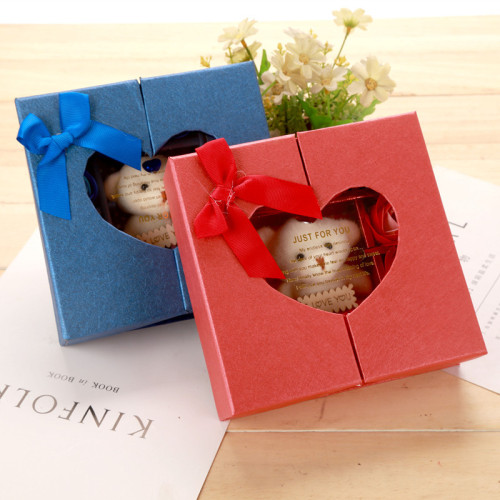 Soap Flower Emballage Boîte à cadeaux pour la Saint-Valentin