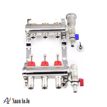 Divided Water Heating Collector Hydronic Manifold