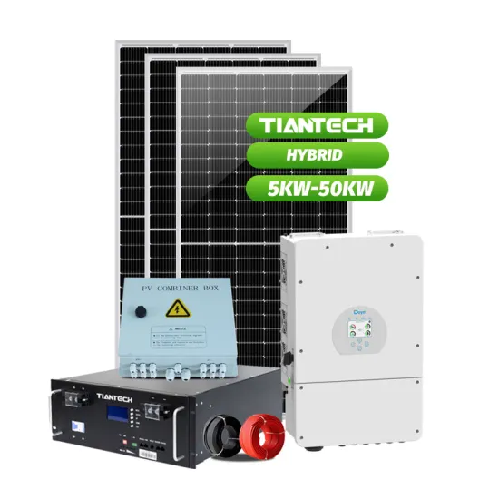 Complete Solar System: 8kW-50kW Lithium Ion Backup Deye Inverter Hybrid Kit for Home and Commercial Use