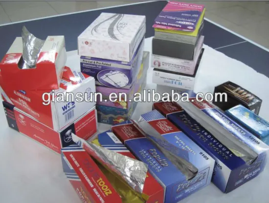 Aluminum Foil Paper of Various Sizes