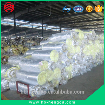 Glass wool felt with alum foil