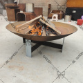 New Design Corten Steel Outdoor Metal Fire Pits