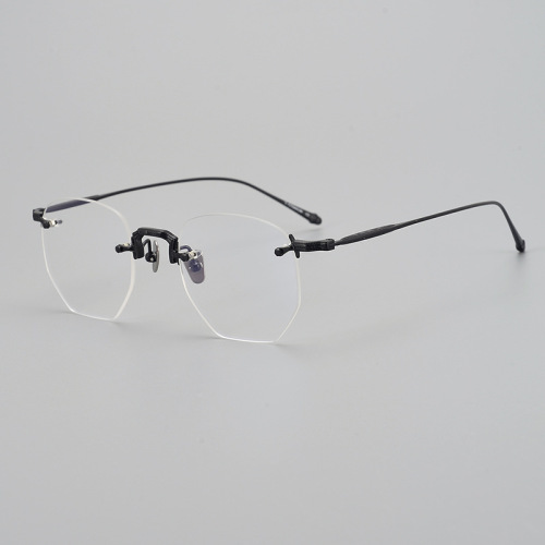 Rimless Pure Titanium Optical Frame