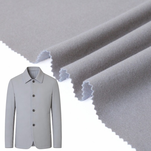 पुरुषों के सूट के लिए सस्ता ओटमील 100 पॉलिएस्टर कपड़ा