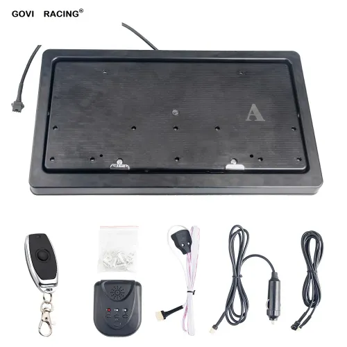 Ramka amerykańskiej elektrycznej tablicy rejestracyjnej