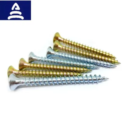 Wholesale Melamine Spax Zinc Coated Screws - 4x50 Tornillos
