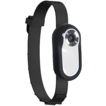 Portable HD Mini Digital Camera for Outdoor Cycling with Magnetic Thumb and Silicone Collar