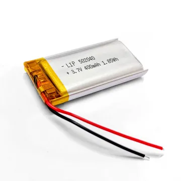 1.48Wh Li-Po 3.7V Rechargeable Battery for Smartwatch 502040 (400mAh)