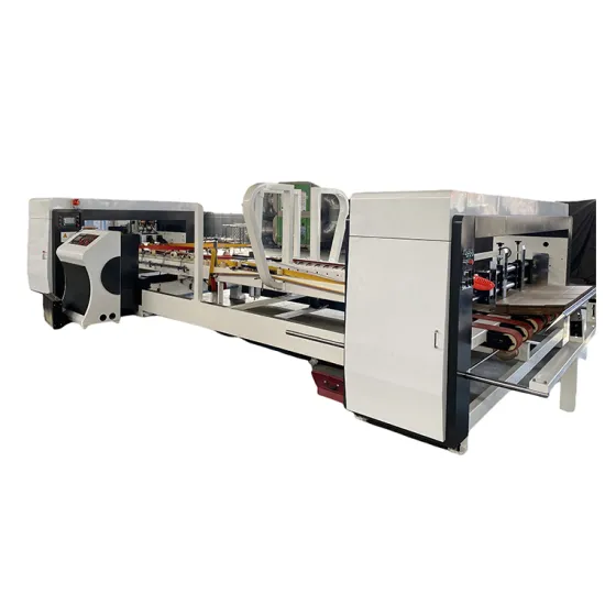 Automated Packaging Solutions: Corrugated Cardboard Box Gluing, Stitching, and Folding Machines