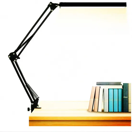 Adjustable Swing Arm Clamp Mount LED Desk Lamp for Study and Work