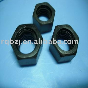Black Hex nut