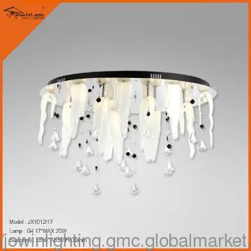 new design glass ceiling light