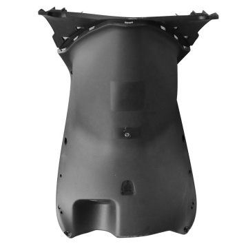 Schwarzes Plastikbein untere Abdeckung Gummi -Frontkasten Körperwerkzeugkasten Innere Rackabdeckung für Scooter v125 g