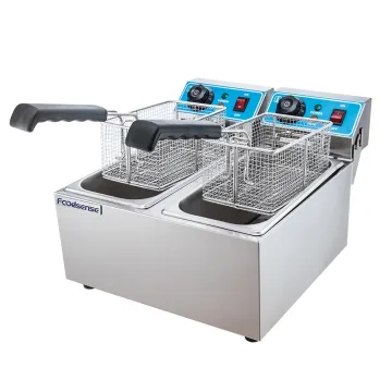 Stainless Steel Commercial Deep Fryers with Large Capacity Industrial Deep Fryer