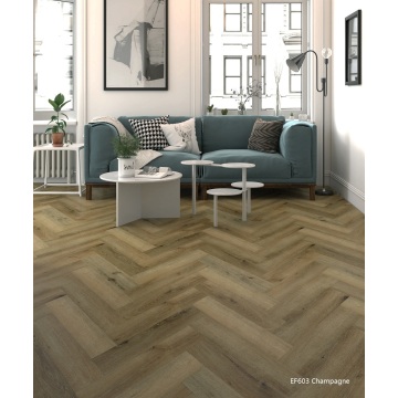 Hot selling 9mm Blackbutt Hybrid Herringbone SPC flooring