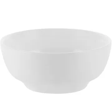 White Ceramic Spaghetti Bowl