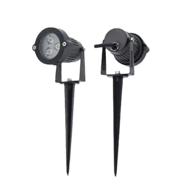 12V Waterproof Aluminum Warm White LED Landscape Spike Light