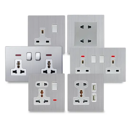 1 Gang 13A DP Switched Socket for Home