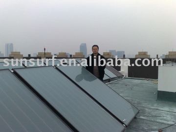 flat plate solar collectors / solar heat pipe collectors / solar collectors projects