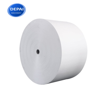 Materie prime a rulli jumbo stampati con rivestimento PE per bicchieri di carta usa e getta (2-32 once)
