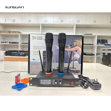 Sınıf/restoran için 2Ch metal ahizeli SH-300B VHF kablosuz alıcısı kullanılmış