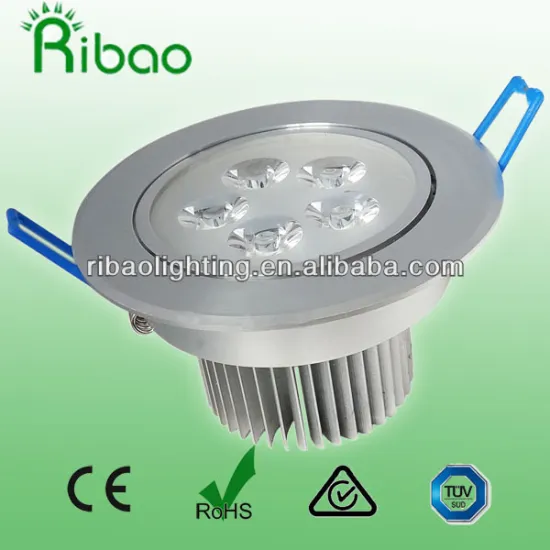 Surface mounted Dimmable Recessed rgb lights ceiling color changing led recessed light of 5W