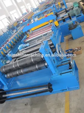 simple slitting manual roll forming machine
