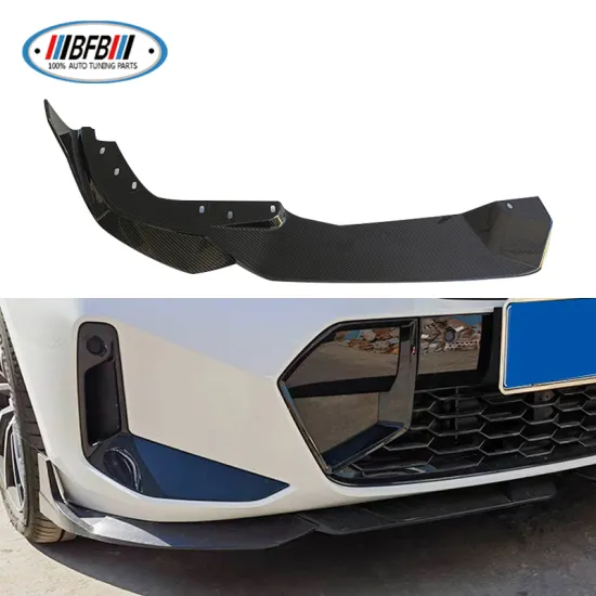 Carbon Fiber Front Bumper Lip for BMW 3 Series G20 LCI 2023 and Up