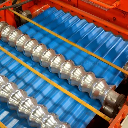 ce and iso passed superior flange roll forming machin