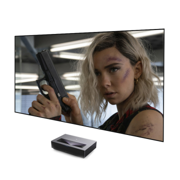 2024 Grey Diamond UST Projection Screen 60-150 Inch with 1cm Bezel for 4K Ultra Short Throw Laser Projector