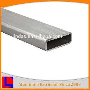 High quality original material 6000 series aluminium square anodized tube profile