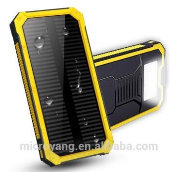 2016 hotest Solar Charger Power Bank 10000 mAh New Portable Charger Solar Battery External Battery Charger Powerbank