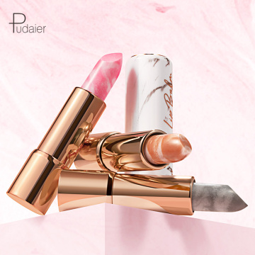 Custom Logo Organic Vegan Marbleized Lip Balm & Primer