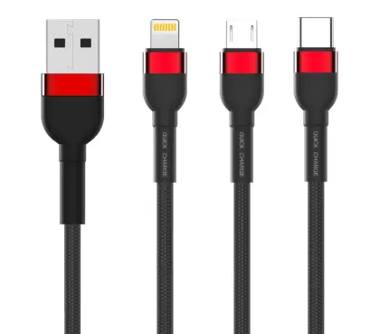 Aluminum Alloy Micro USB2.0 Data Cable
