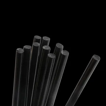 10Pcs 7*190mm Hot Melt Glue Sticks For Electric Glue Gun Craft Album Repair Accessories rod Home Tools Transparent/Black
