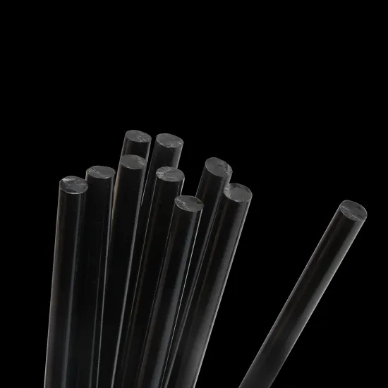 10Pcs 7*190mm Hot Melt Glue Sticks For Electric Glue Gun Craft Album Repair Accessories rod Home Tools Transparent/Black