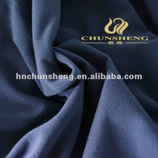 DTY polyester tricot loop velvet fabric for bedding,car