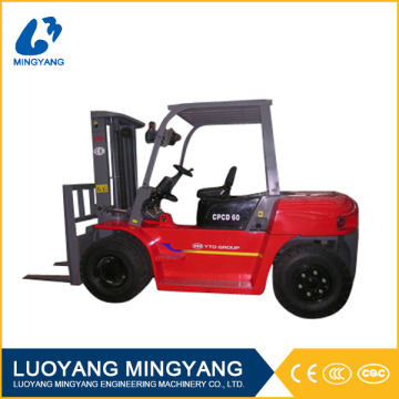 Chinese YTO Brand 6ton CPCD60 Forklift truck hot sale