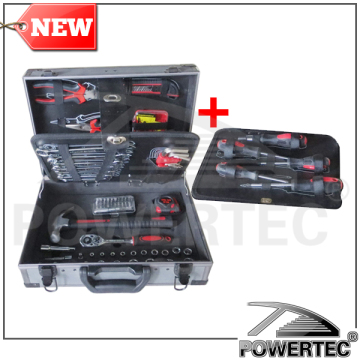 POWERTEC 88pcs Hand Tool Kit With Aluminium Case