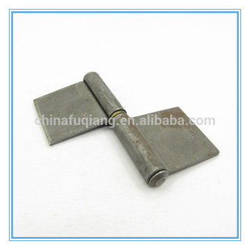 Raw finish rotating hinge