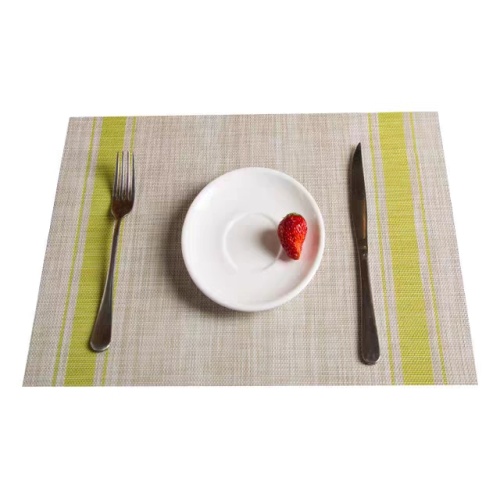 NordicTeslin stripe pattern washable dinner placemat