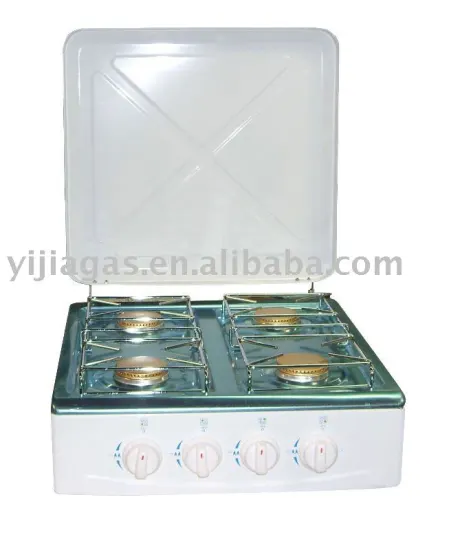 Stainless Steel 4-Burners Table Gas Stove with gas stove (JK-004HHA)