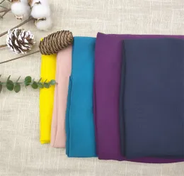 Wholesale Viscose Rayon Crepe Morocain Solid Fabrics