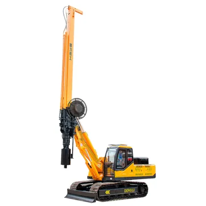 Construction equipment ground boring machine