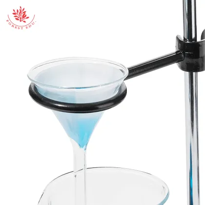 100ml Short Neck Stem Funnel - Glass Chemical Funnel