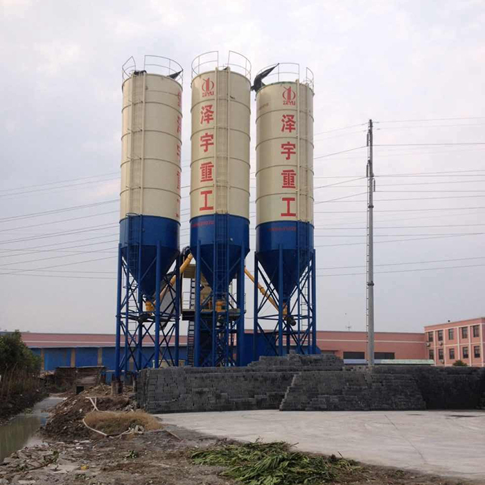 HZS90 precast small concrete batching plant machine